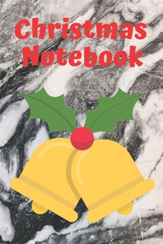 Paperback Christmas Notebook: Notebooks Marble - Christmas Gifts Notebook-Blank Notebook Sketchbook Journal 6x9 120 Pages Book