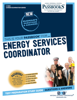 Paperback Energy Services Coordinator (C-3929): Passbooks Study Guide Volume 3929 Book