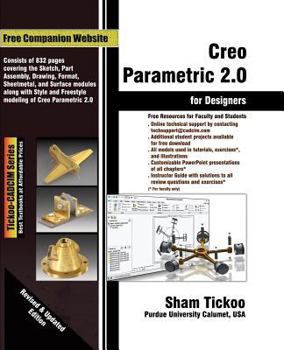 Paperback Creo Parametric 2.0 for Designers Book