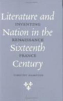 Hardcover Literature and Nation in the Sixteenth Century Book