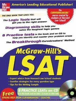 Paperback McGraw-Hill's LSAT [With CDROM] Book