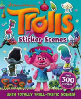 Paperback Trolls Sticker Scenes Book