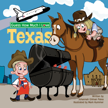 Hardcover Guess How Much I Love Texas Book