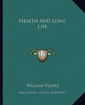 Paperback Health And Long Life Book