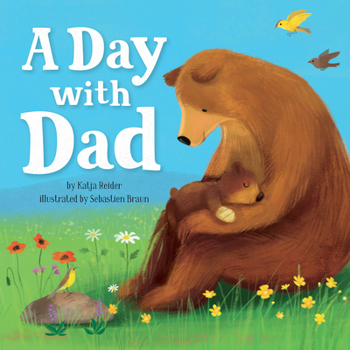 Board book A Day with Dad Book