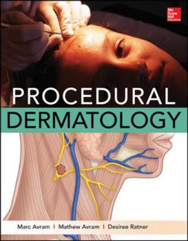 Hardcover Procedural Dermatology Book