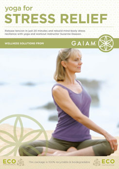 DVD Yoga for Stress Relief Book