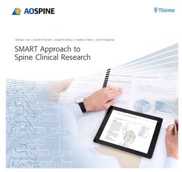 Hardcover Smart Approach to Spine Clinical Research Book