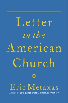 Hardcover Letter to the American Church Book