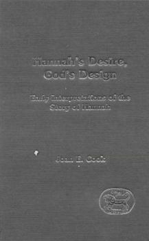 Hardcover Hannah's Desire, God's Design Book