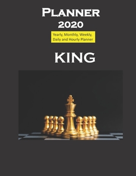 Gold King Planner 2020 Chess Collection : Yearly, Monthly, Weekly, Daily and Hourly Planner Size 8. 5 Inch X 11 Inch from 99 Books