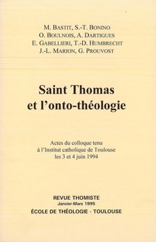 Paperback Revue Thomiste - 1/1995 [French] Book