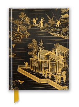 Misc. Chinese Lacquer Black & Gold Screen (Foiled Journal) Book