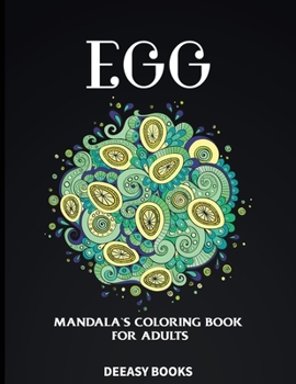 Paperback Egg Mandala´s Coloring Book for Adults Book