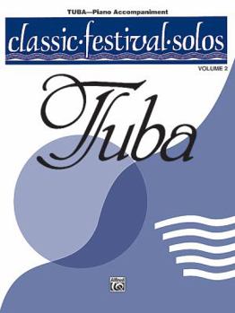 Paperback Classic Festival Solos (Tuba), Vol 2: Piano Acc. Book