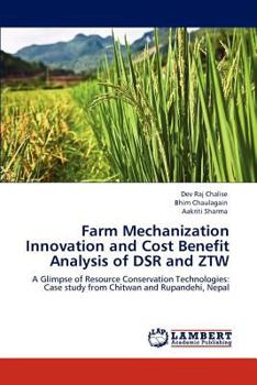 Paperback Farm Mechanization Innovation and Cost Benefit Analysis of DSR and ZTW Book