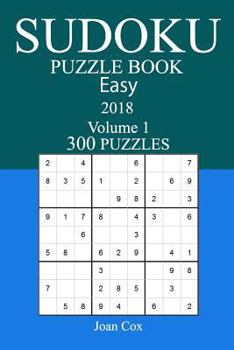 Paperback 300 Easy Sudoku Puzzle Book - 2018 Book