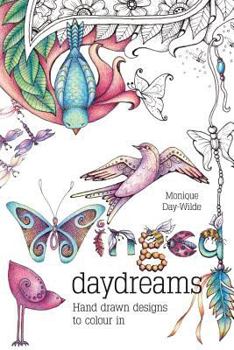 Paperback Winged Daydreams: Hand drawn designs to colour in Book