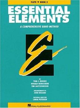 Paperback Essential Elements: Flute, Book 2: A Comprehensive Band Method Book