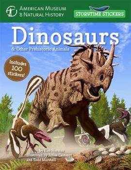 Paperback Storytime Stickers: Dinosaurs: & Other Prehistoric Animals Book