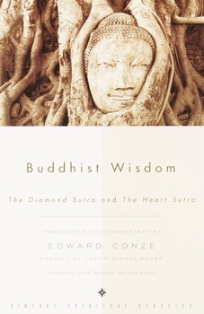 Paperback Buddhist Wisdom: The Diamond Sutra and The Heart Sutra Book