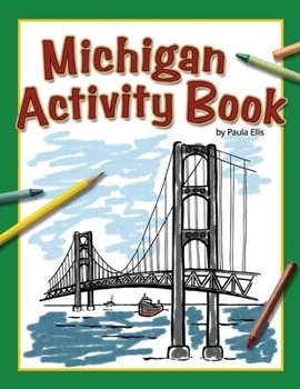 Paperback Michigan Activity Book