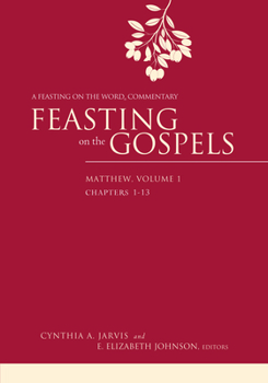 Hardcover Feasting on the Gospels--Matthew, Volume 1: A Feasting on the Word Commentary Book