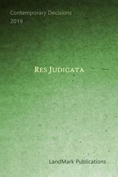 Paperback Res Judicata Book