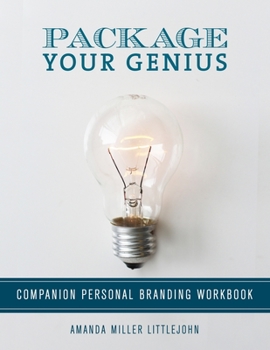 Paperback Package Your Genius Personal Branding Companion Workbook Book