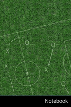 Notebook: Rush, Football, Herbe, Jouer Carnet / Journal / Livre d'�criture / Calepin / Agenda / Notes - 6 x 9 pouces (15,24 x 22,86 cm), 150 pages, surface brillante.