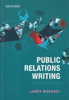 Paperback Public Relations Writing Book