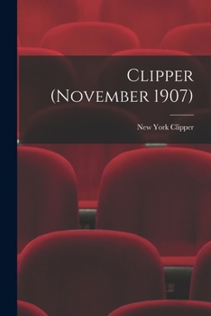 Paperback Clipper (November 1907) Book