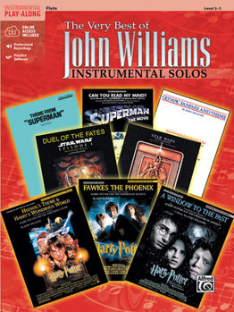 Paperback The Very Best of John Williams: Flute, Book & Online Audio/Software [With CD] Book