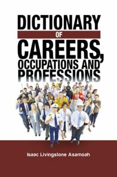 Paperback Dictionary of Careers, Occupations and Professions Book