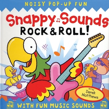 Hardcover Snappy Sounds: Rock and Roll! [With Music Sounds] Book