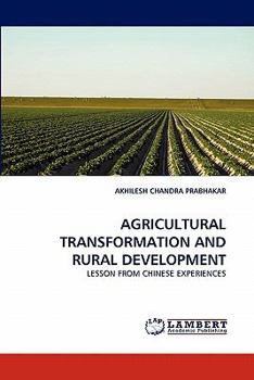 Paperback Agricultural Transformation and Rural Development Book