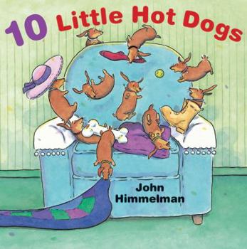 Paperback 10 Little Hot Dogs Book