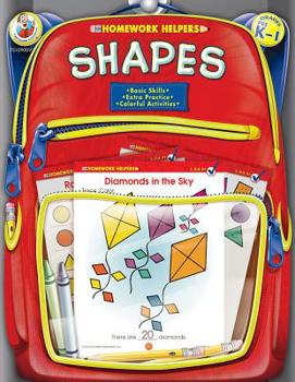 Paperback Shapes, Grades PK - 1 (Homework Helper) Book