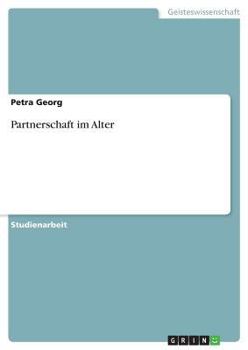 Paperback Partnerschaft im Alter [German] Book