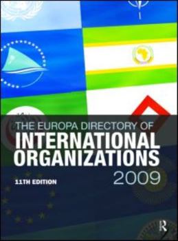 Hardcover Europa Directory of International Organizations 2009 Book