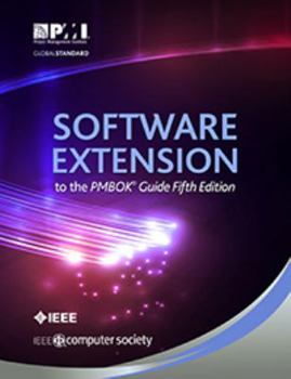 Paperback Software Extension to the Pmbok(r) Guide Fifth Edition Book