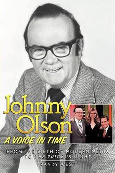 Paperback Johnny Olson: A Voice in Time Book