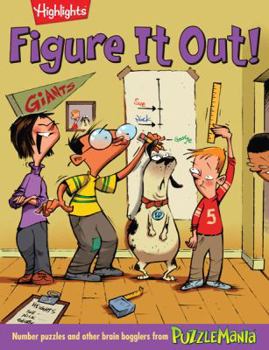 Paperback Figure It Out! Puzzlemania (Highlights) Book