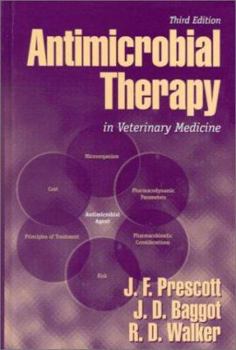 Hardcover Antimicrobial Therapy in Veterinary Medicine Book