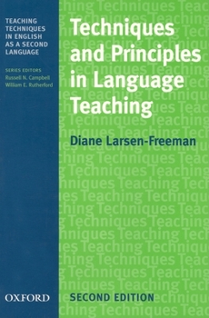 Paperback Techniques and Principles in Language Teaching Book