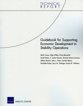 Paperback Guidebook for Supporting Economic Development in Stability Operations Book