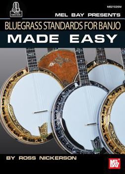 Paperback Bluegrass Standards for Banjo Made Easy Book