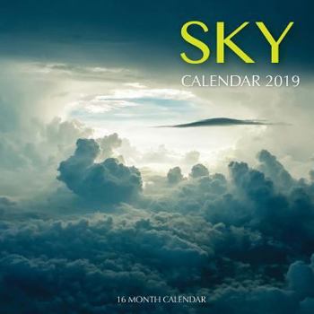 Paperback Sky Calendar 2019: 16 Month Calendar Book