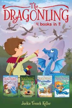 Hardcover The Dragonling 4 Books in 1!: The Dragonling; A Dragon in the Family; Dragon Quest; Dragons of Krad Book