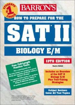Paperback How to Prepare for the SAT II Biology E/M Book